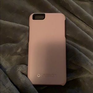 Pink and maroon otterbox